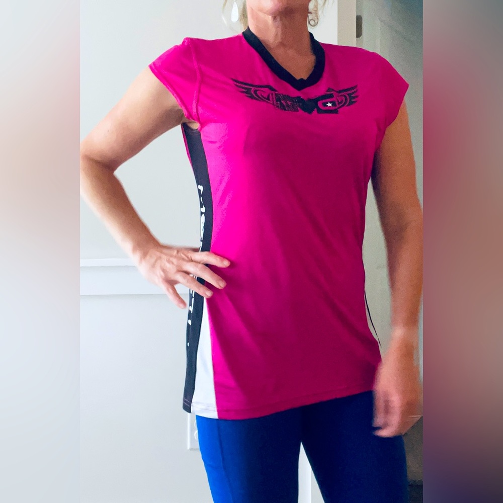 Hot Pink MONSTA limited Edition Women’s Shirt |Polyester|Size desc. Below